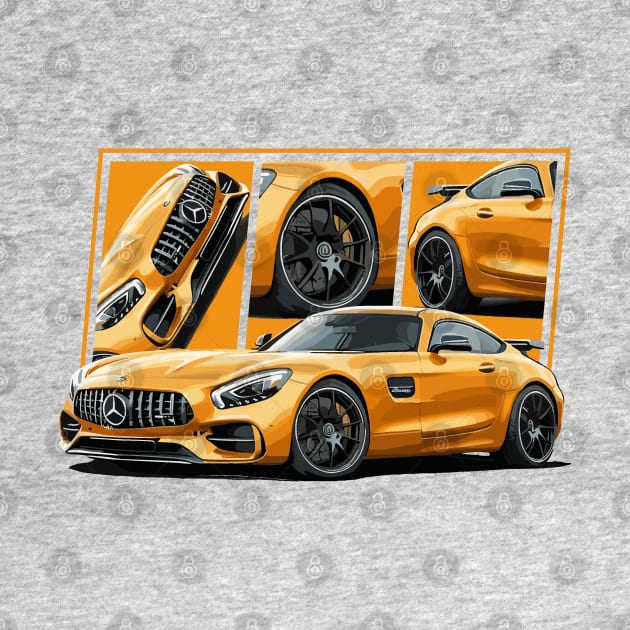 Mercedes AMG GT S by Cruise Dresses